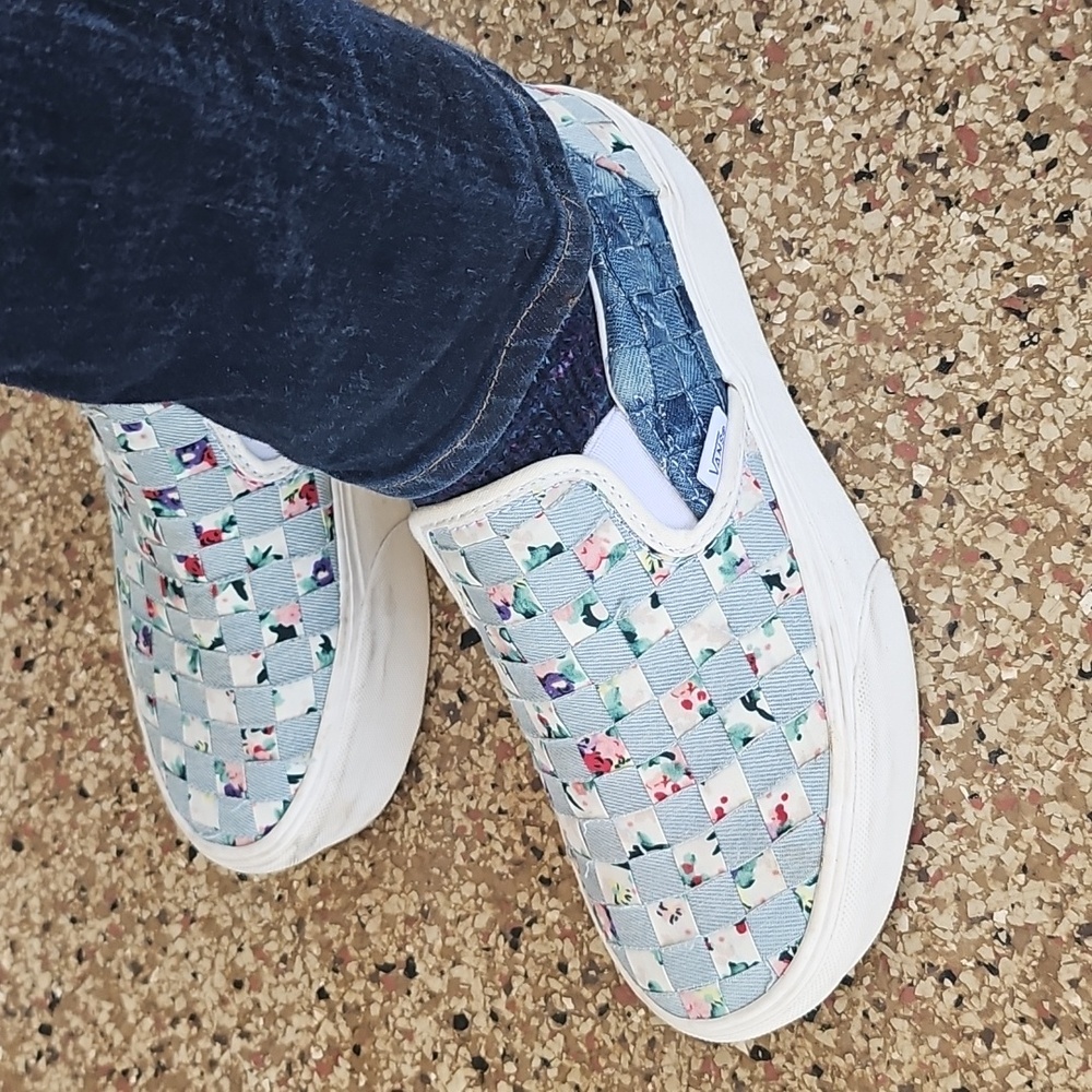 Vans Classic Slip-On Stackform Patchwork Woven De… - image 5